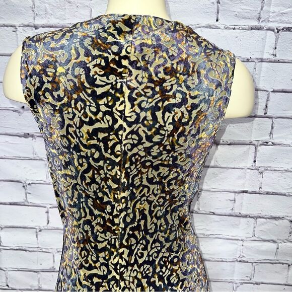 Peruvian Connection TESSERAE VELVET DRESS size 4 - Picture 8 of 15